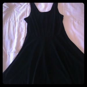Classic Black Swing Dress